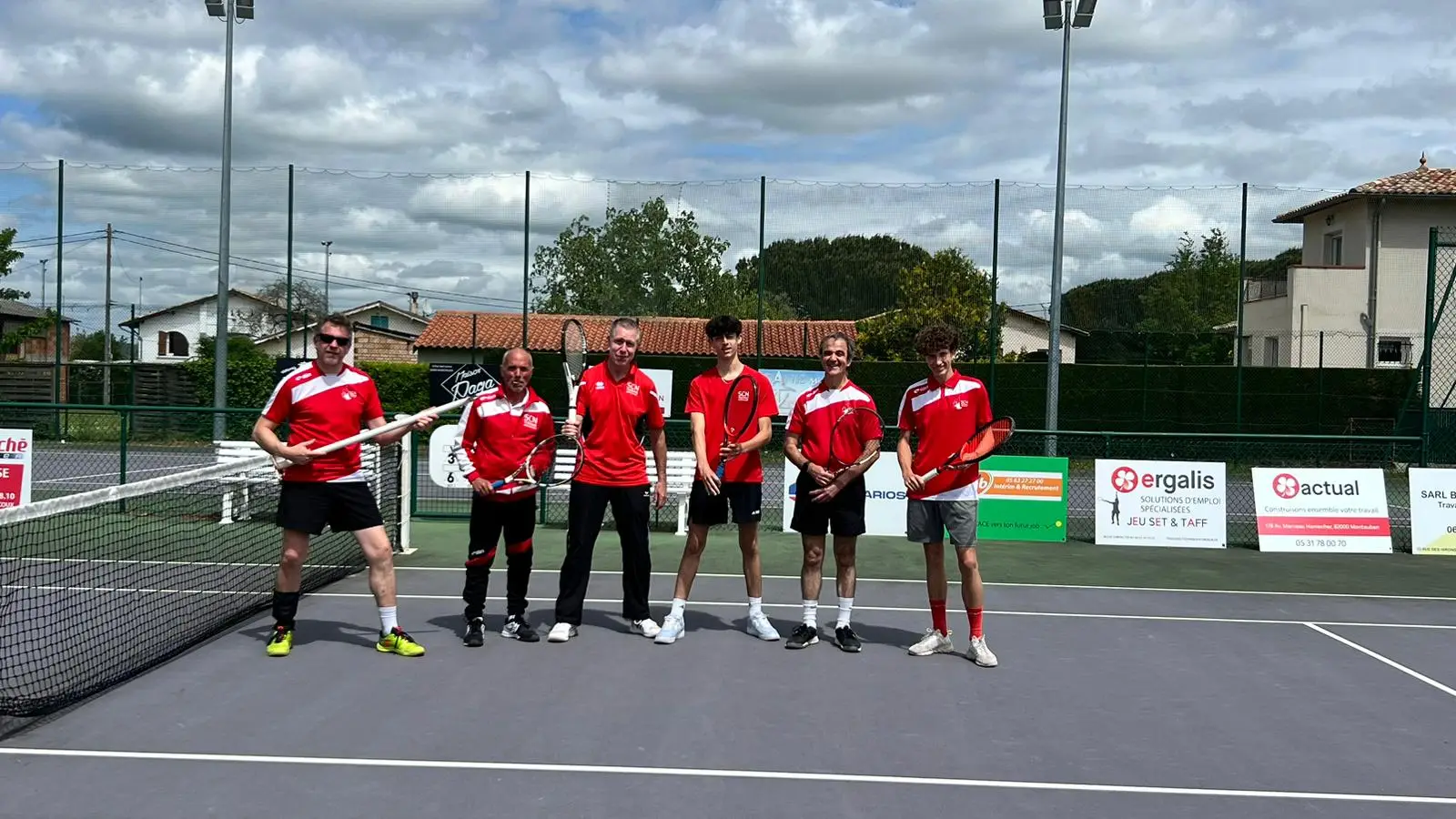 Matchs du scn tennis équipe homme 2