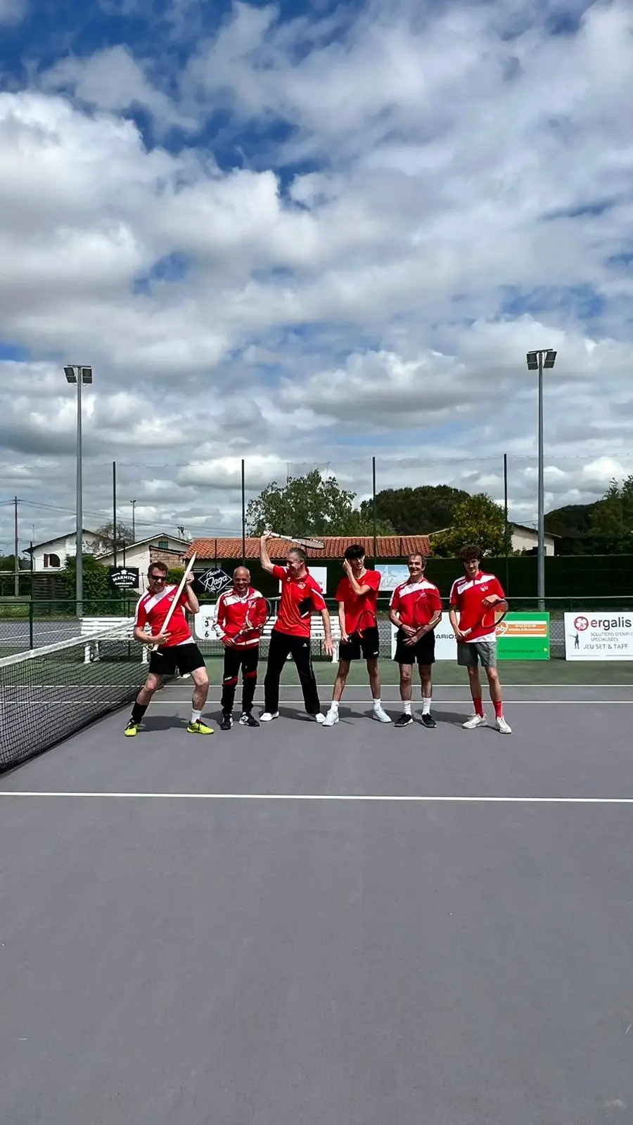 Matchs du scn tennis équipe 2