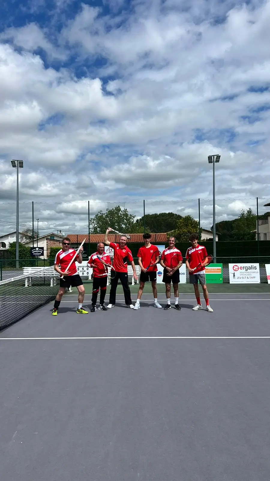 Matchs du scn tennis équipe homme 28042024